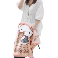 Japan Sanrio Meyer Blanket - Hello Kitty / Tiny Chum - 4