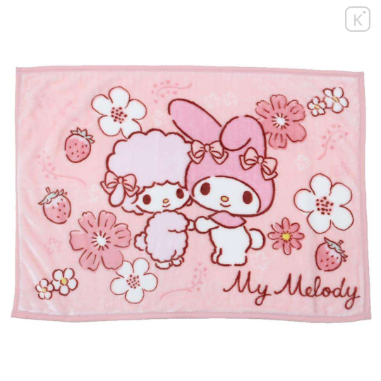 Japan Sanrio Meyer Blanket - My Melody & My Sweet Piano - 1