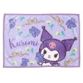 Japan Sanrio Meyer Blanket - Kuromi - 1