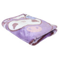 Japan Sanrio Meyer Blanket - Kuromi - 3