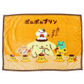 Japan Sanrio Meyer Blanket - Pompompurin / Orange - 1