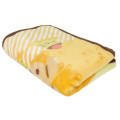 Japan Sanrio Meyer Blanket - Pompompurin / Orange - 3