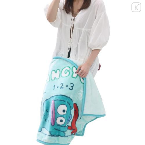 Japan Sanrio Meyer Blanket - Hangyodon / Exercise - 4