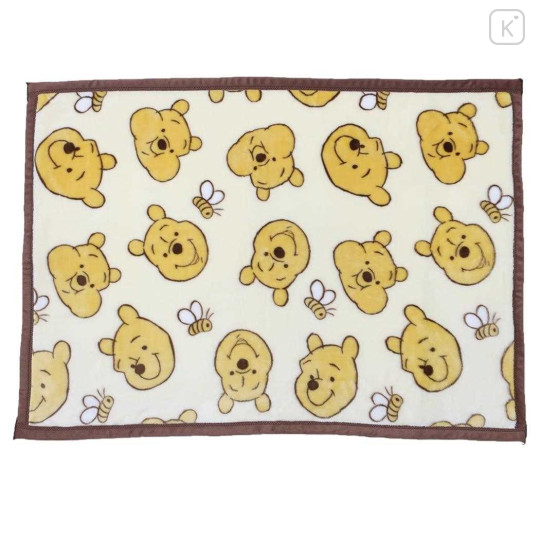 Japan Disney Meyer Blanket - Pooh / Bee - 1