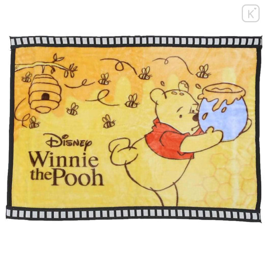 Japan Disney Meyer Blanket - Pooh / Movie Film - 1