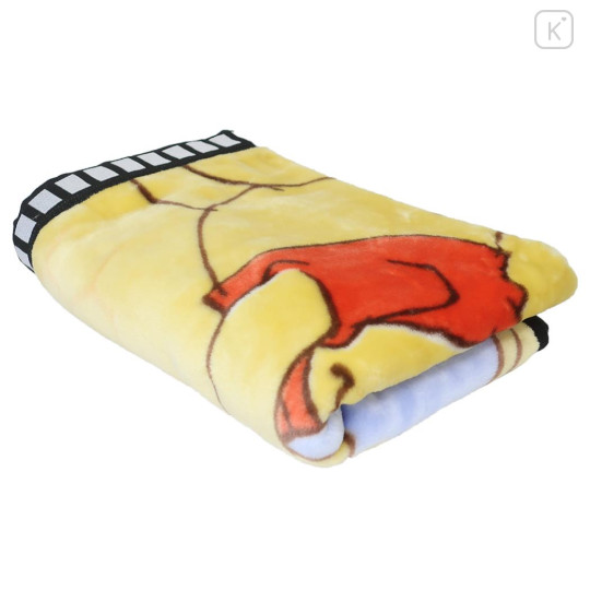 Japan Disney Meyer Blanket - Pooh / Movie Film - 3