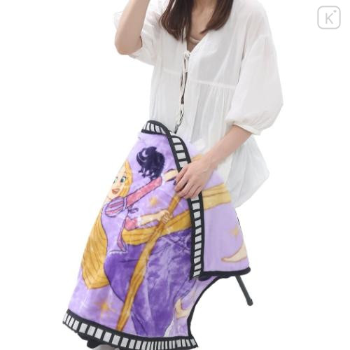 Japan Disney Meyer Blanket - Rapunzel / Movie Film - 4