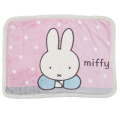 Japan Miffy Sheep Boa Blanket - Pink