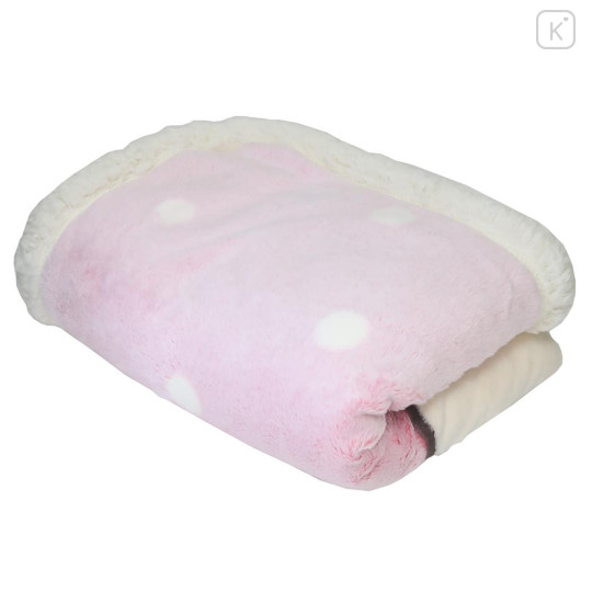 Japan Miffy Sheep Boa Blanket - Pink - 3