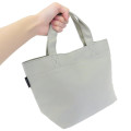 Japan Peanuts Mini Tote Bag - Snoopy / Joe Cool Grey - 2