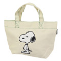 Japan Peanuts Mini Tote Bag - Snoopy / Beige - 1