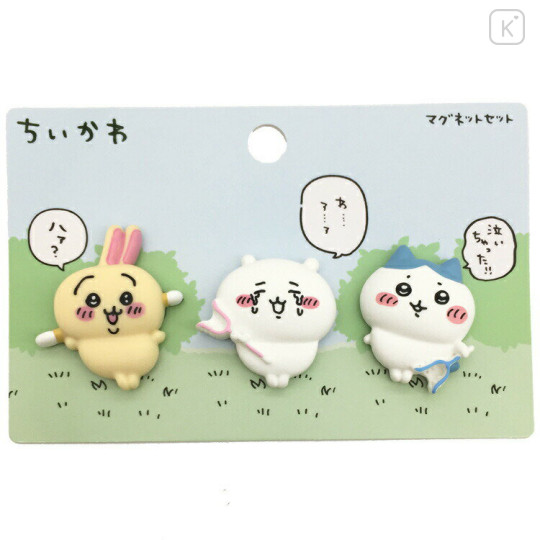 Japan Chiikawa Magnet Set - Chiikawa & Hachiware & Usagi / Mission - 1