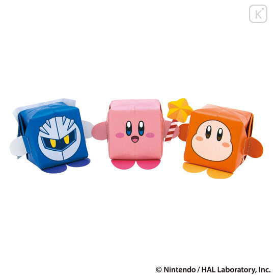 Japan Kirby Origami Paper - Kirby & Waddle Dee / Have fun with Kirby - 4