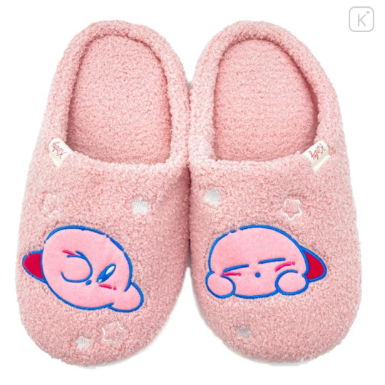 Japan Kirby Room Slippers - Kirby / Pink Good Night - 1