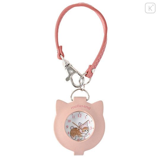 Japan Mofusand Strap Magnifying Glass Watch - Cat / Rabbit Nyan - 1