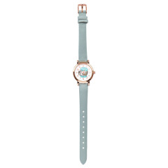 Japan Mofusand Leather Watch - Cat / Macaron Nyan Blue