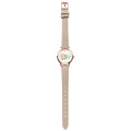 Japan Mofusand Leather Watch - Cat / Macaron Nyan Beige - 1