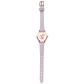 Japan Mofusand Leather Watch - Cat / Macaron Nyan Purple - 1