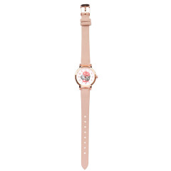 Japan Mofusand Leather Watch - Cat / Macaron Nyan Pink