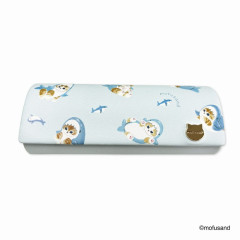 Japan Mofusand Glasses Case - Cat / Shark Nyan Pastel Blue