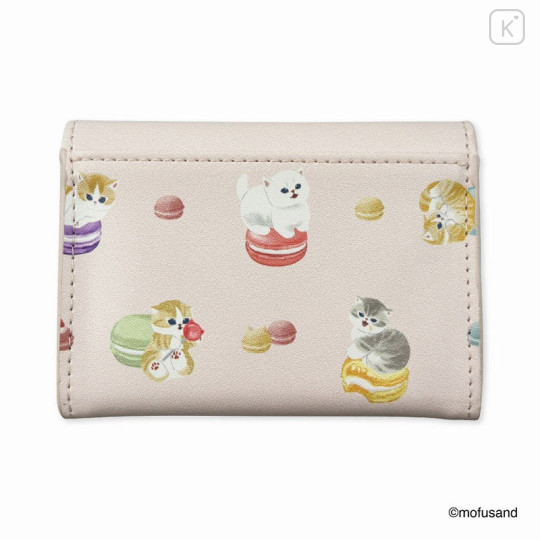 Japan Mofusand Business Card Case - Cat / Macaron Nyan Pastel Pink - 6