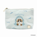 Japan Mofusand Pouch & Tissue Case - Cat / Shark Nyan Pastel Blue - 1