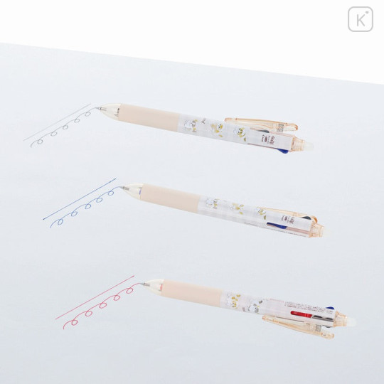 Japan Mofusand FriXion Ball 3 Slim Color Multi Erasable Gel Pen - Cat : Sheep Nyan - 2
