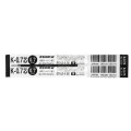 Japan Zebra K-0.7 Ballpoint Pen Refill - 0.7mm Black - 2
