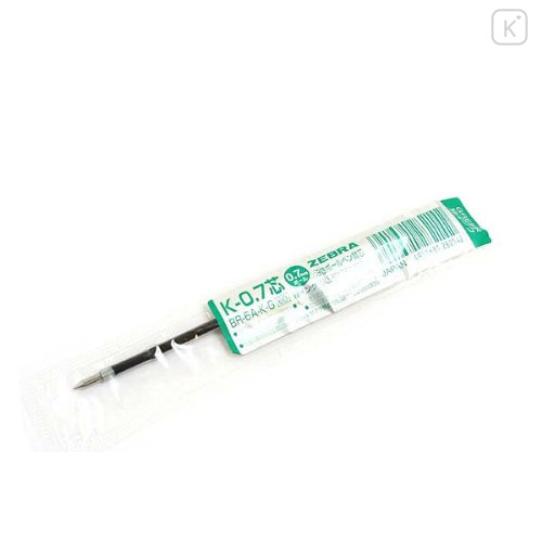 Japan Zebra K-0.7 Ballpoint Pen Refill - 0.7mm Green - 1