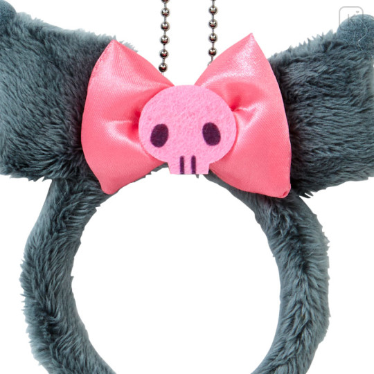 Japan Sanrio Original Mini Headband Mascot Holder - Kuromi - 2