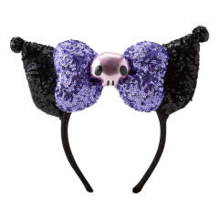 Japan Sanrio Original Glitter Headband - Kuromi