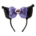 Japan Sanrio Original Glitter Headband - Kuromi - 1