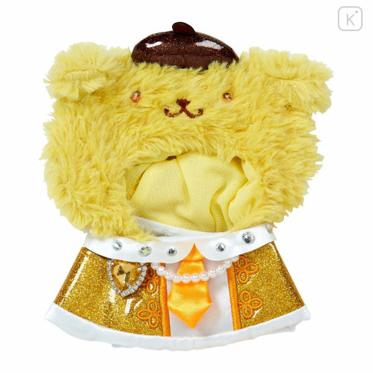 Japan Sanrio Original Plush Costumer - Pompompurin / Enjoy Idol Sparkle - 3