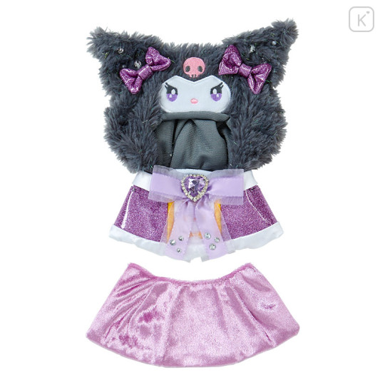 Japan Sanrio Original Plush Costume - Kuromi : Enjoy Idol Sparkle - 2