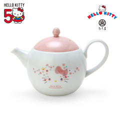 Japan Sanrio × Tachiyoshi Tea Pot - Hello Kitty : Hello Kitty 50th Anniversary