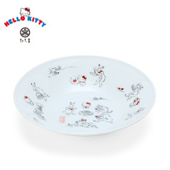 Japan Sanrio × Tachiyoshi Deep Plate - Hello Kitty / Chojugiga