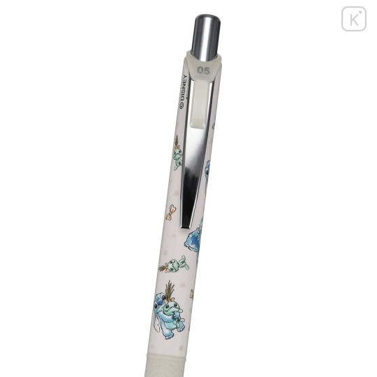 Japan Disney Store EnerGel Gel Pen - Scrump & Stitch / Beige - 5