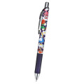 Japan Disney Store EnerGel Gel Pen - Alice & Cheshire Cat / Flower Black - 1