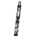 Japan Disney Store EnerGel Gel Pen - Alice & Cheshire Cat / Flower Black - 5