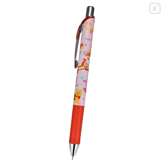 Japan Disney Store EnerGel Gel Pen - Piglet & Pooh & Tigger / Pooh's House - 1