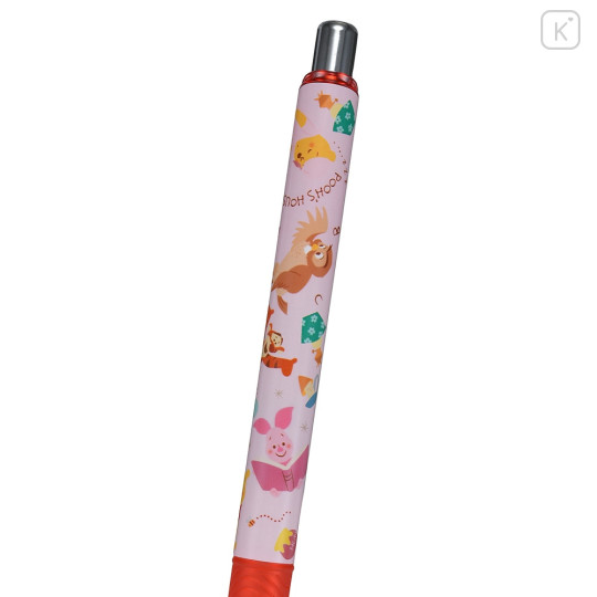 Japan Disney Store EnerGel Gel Pen - Piglet & Pooh & Tigger / Pooh's House - 3