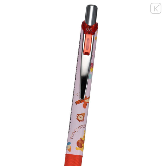 Japan Disney Store EnerGel Gel Pen - Piglet & Pooh & Tigger / Pooh's House - 5