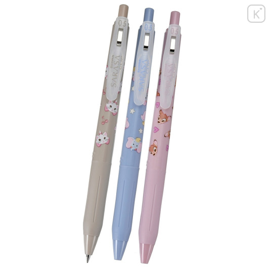 Japan Disney Store Sarasa Clip Gel Pen Set - Bambi & Dumbo & Marie - 2