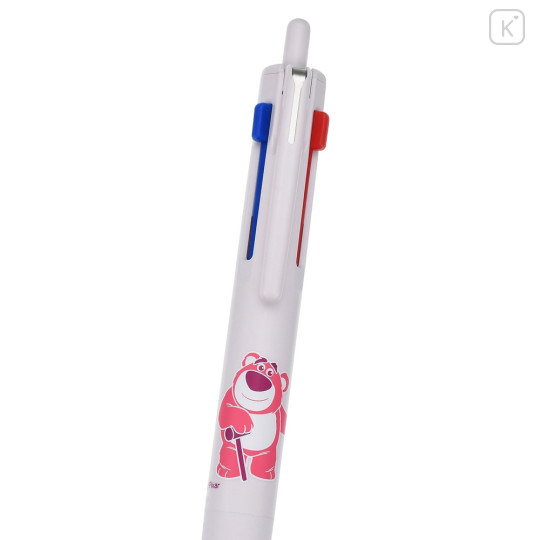 Japan Disney Store Jetstream New 3 Color Multi Ballpoint Pen - Lotso : Light Pink - 3