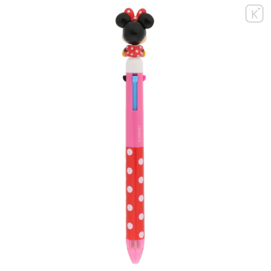 Japan Tokyo Disney Resort Mascot Ballpoint 3&1 Multi Pen + Mechanical Pencil - Minnie Mouse - 2