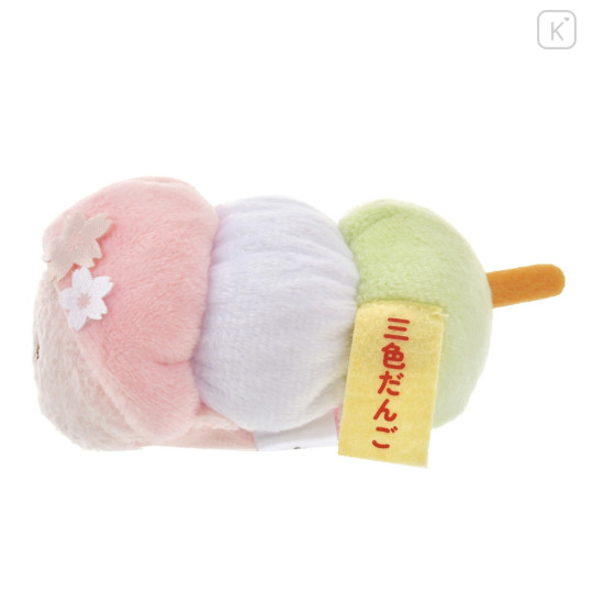 Japan Disney Store Tsum Tsum Mini Plush (S) - Piglet / Japanese Sweets Sakura Dango - 3