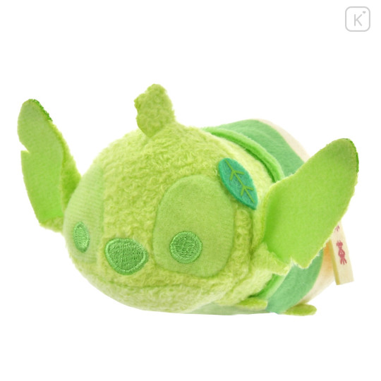 Japan Disney Store Tsum Tsum Mini Plush (S) - Stitch / Japanese Sweets Matcha Dango - 1