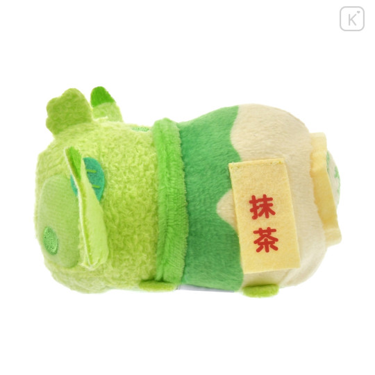 Japan Disney Store Tsum Tsum Mini Plush (S) - Stitch / Japanese Sweets Matcha Dango - 3