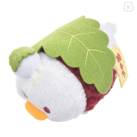 Japan Disney Store Tsum Tsum Mini Plush (S) - Donald Duck / Japanese Sweets Kashiwamochi - 6