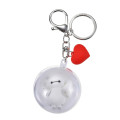 Japan Disney Store Sequins Keychain - Baymax : Capsule Snowflakes - 1